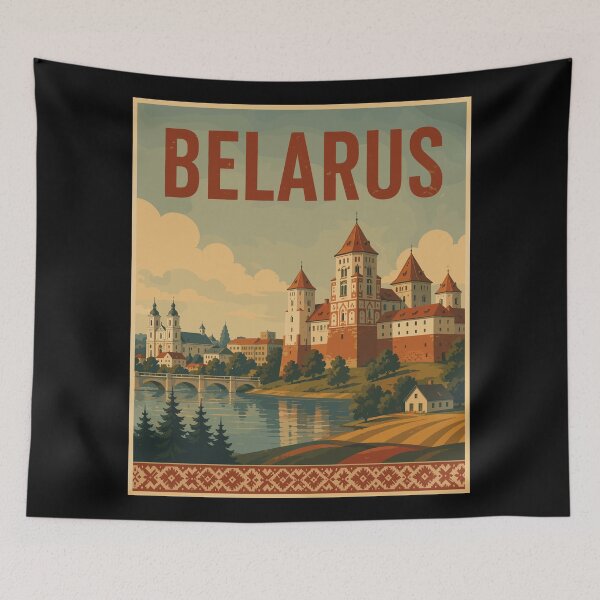 Item preview, Belarus - Vintage Art Travel Landscape designed and sold by MaateoDesign.