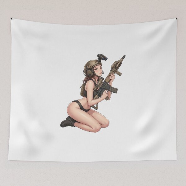 Item preview, Tactical NVG Girl - Night Operations Aesthetic designed and sold by RAWLIFEGRAPHIC.