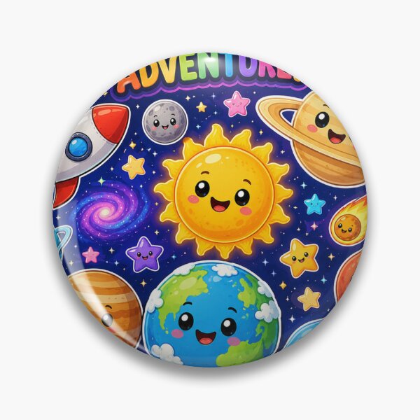 Item preview, Space Adventure Galaxy Sticker Art designed and sold by Sticker_Verse_Studio.