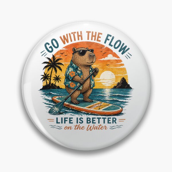 Item preview, Go With The Flow Life Is Better designed and sold by vampbabe54.