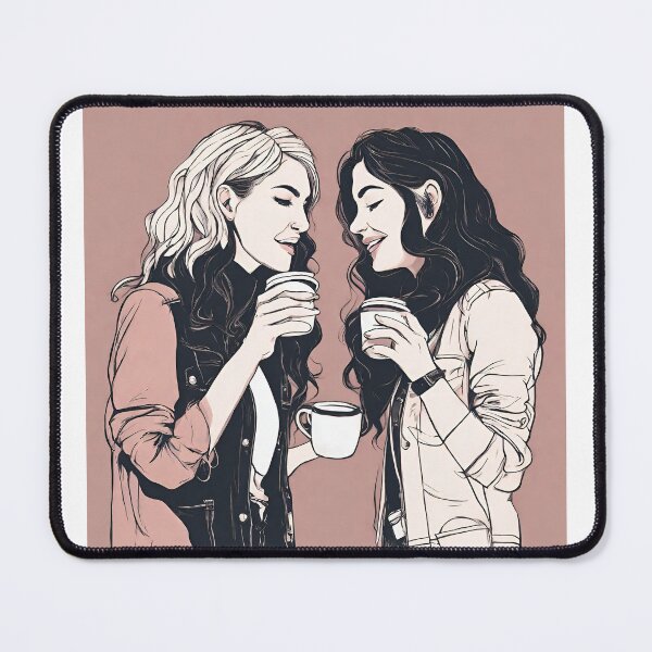 Item preview, Cozy Couple Love Illustration Design designed and sold by MMV2612.