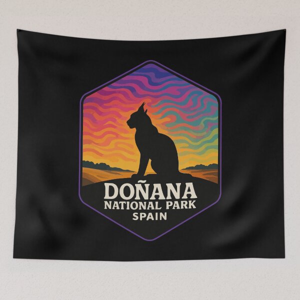 Item preview, Donana National Park Spain Trippy Art designed and sold by TomFrontierArt.