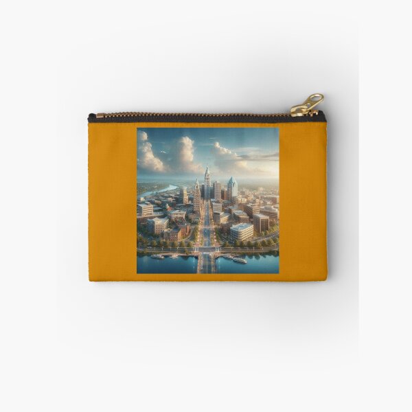 Item preview, Pennsville USA Downtown Skyline And Beautiful Four Direction Cityscape  designed and sold by PaintMeWorld.