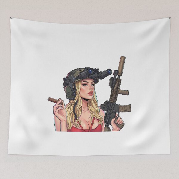Item preview, Tactical NVG Girl - Night Operations Aesthetic designed and sold by RAWLIFEGRAPHIC.