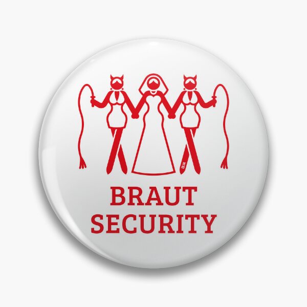 Item preview, Bride Security (Bachelorette Party / Hen Party / Stag Party / Whip / Red) designed and sold by Roderix.