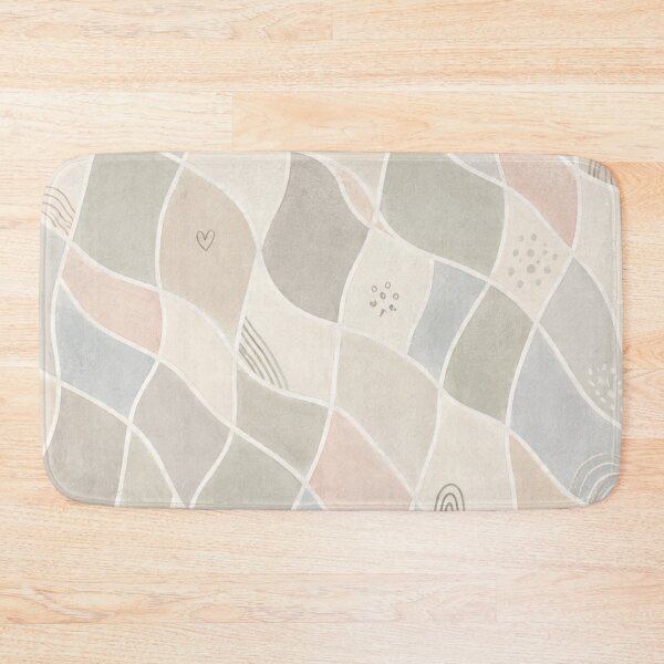 Item preview, Minimal Nordic Love | Scandinavian Abstract Pastel Pattern designed and sold by InnerwayStudio.
