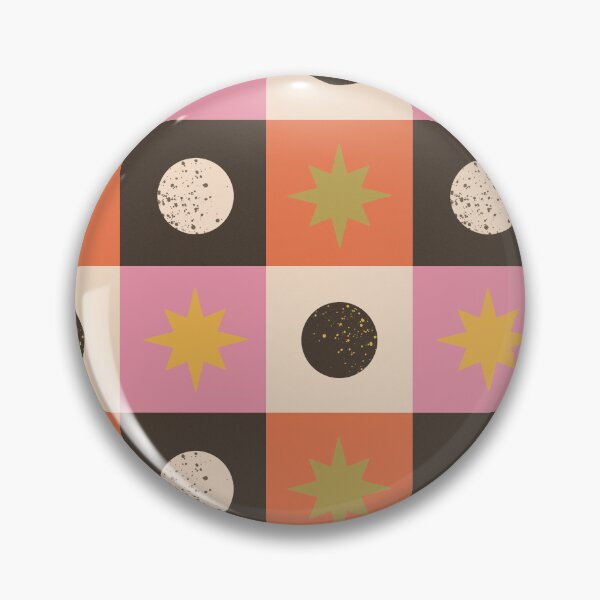 Item preview, Autumn Celestial Checkerboard Pattern designed and sold by YesButNo Design.