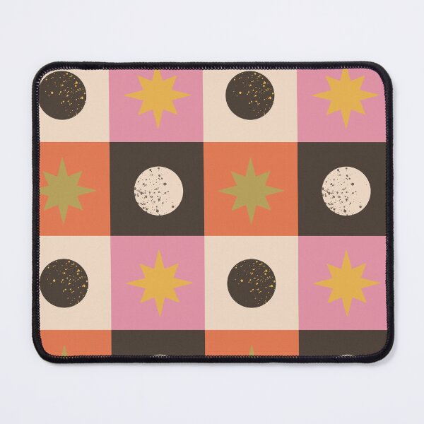 Item preview, Autumn Celestial Checkerboard Pattern designed and sold by YesButNo Design.