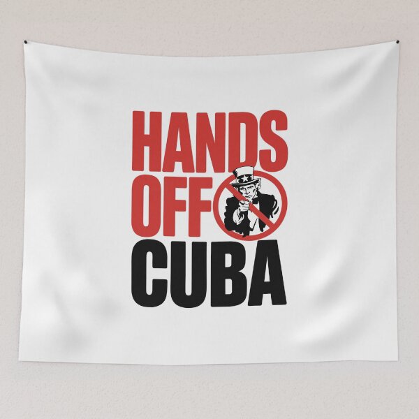 Item preview, Hands Off Cuba  – Bold Protest & Solidarity Graphic designed and sold by just-quotes.