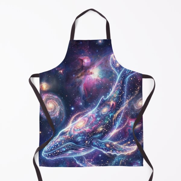 Item preview, Cosmic whale swimming through galaxies and nebulae designed and sold by Bandey one.