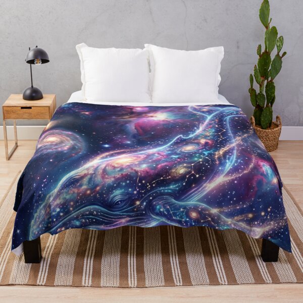 Item preview, Cosmic whale swimming through galaxies and nebulae designed and sold by Bandey one.