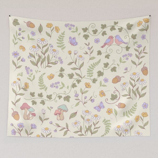 Item preview, Cottagecore pattern. designed and sold by elegantpaterns.