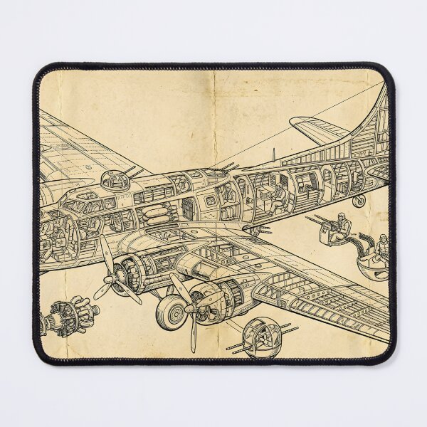 Item preview, B17 Flying Fortress designed and sold by AGoatMadeThis.
