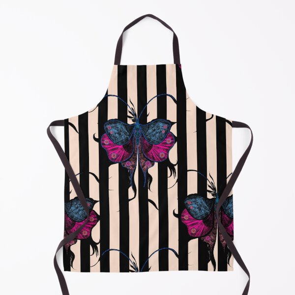 Item preview, Vintage Gothic Butterfly Stripe Pattern designed and sold by VirtuallyCreativ .