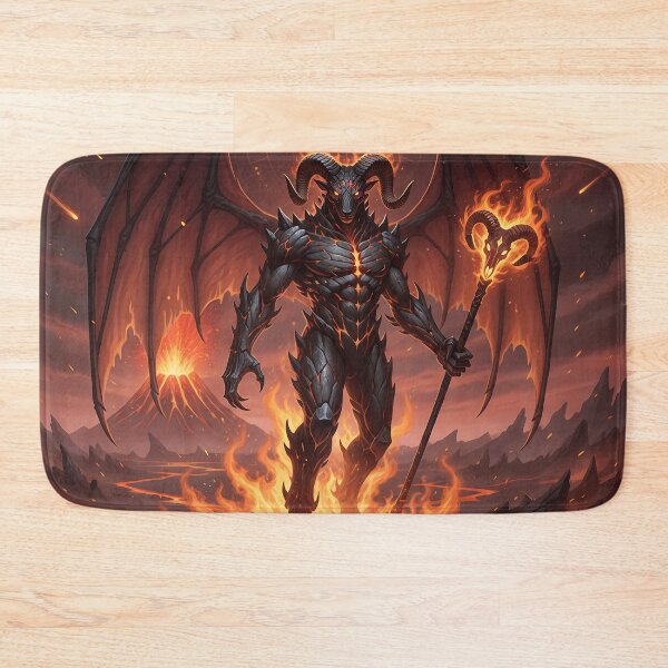 Item preview, Aries Demon Lord | Fiery Zodiac Fantasy Art designed and sold by athanasioungr.