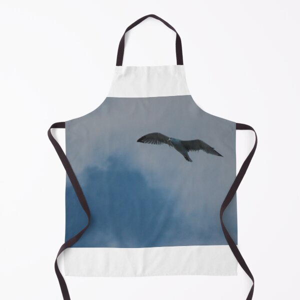 Item preview, Seagull Flying Over Blue Cloudy Sky Provides Peaceful Coastal Bird In Flight Photograph designed and sold by Nmallia.