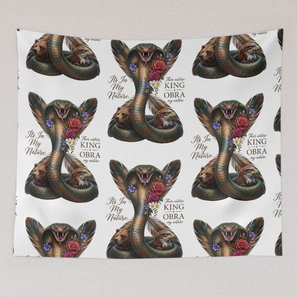 Item preview, King Cobra Snake Bear Eagle Its In My Nature designed and sold by Sovereign Supply Co..