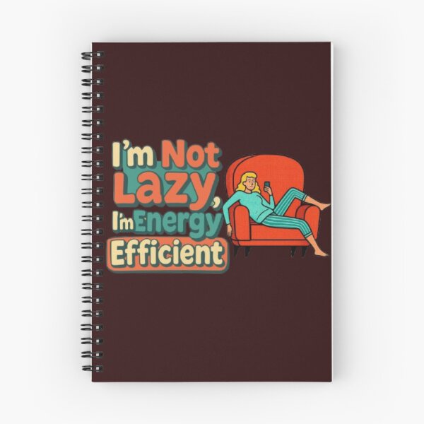 Item preview, Funny Lazy Quote Energy Efficient Comic Armchair Illustration designed and sold by Miheerala.