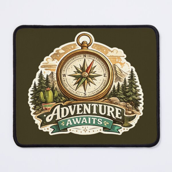 Item preview, Adventure Awaits Compass designed and sold by 0606PM.