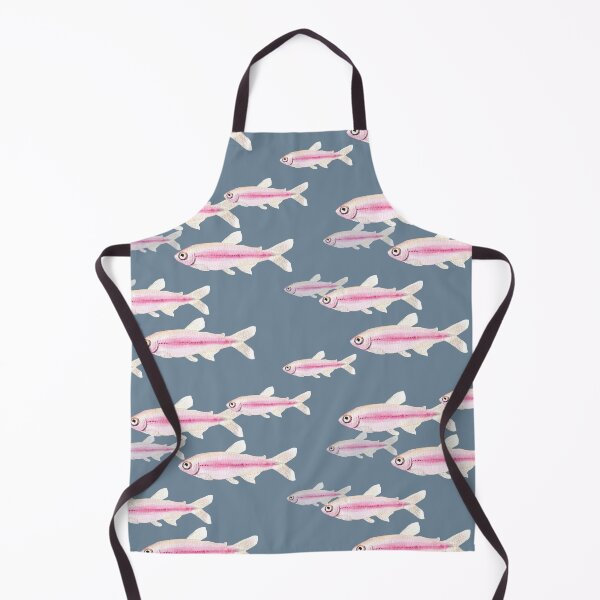 Aperçu de l'œuvre Club de la sardine rose - Bleu pluie argenté créée et vendue par Piret Victoria Ribas.