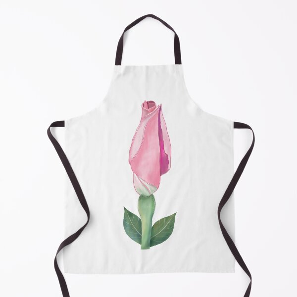 Item preview, Elegant Sweet Pink Rosebud Sticker - Clean Botanical Line Art designed and sold by altastudio.
