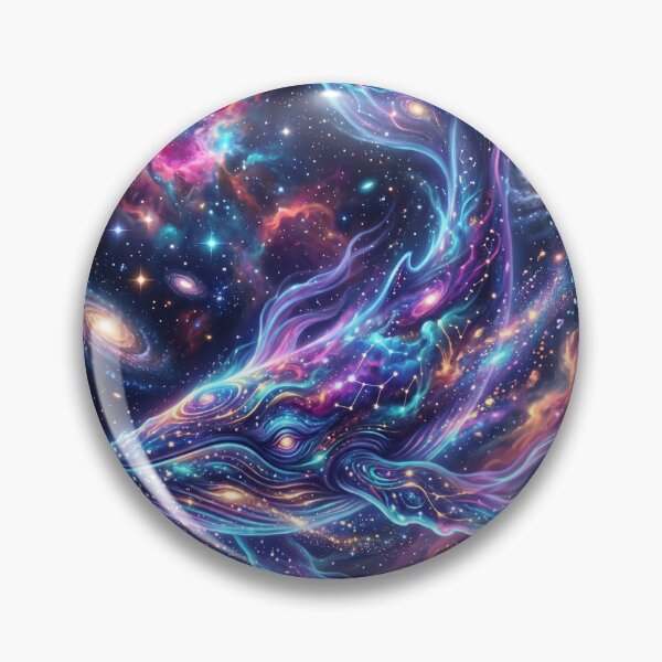 Item preview, Cosmic whale swimming through galaxies and nebulae designed and sold by Bandey one.