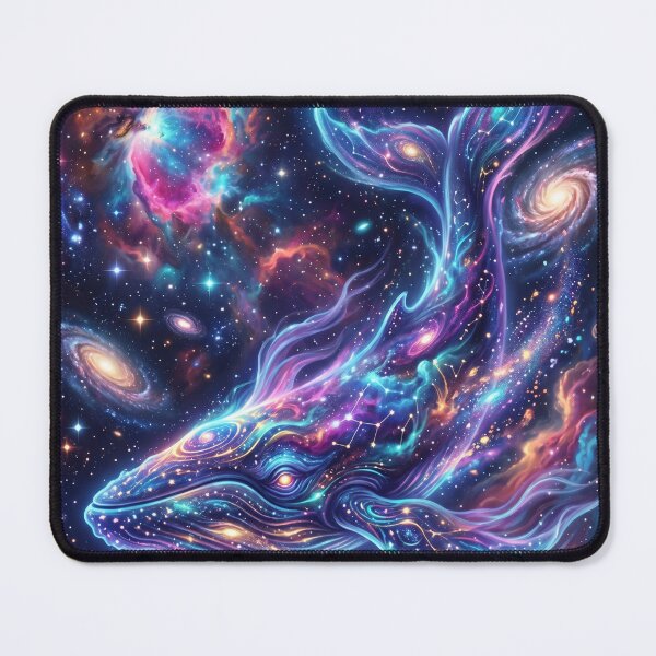 Item preview, Cosmic whale swimming through galaxies and nebulae designed and sold by Bandey one.
