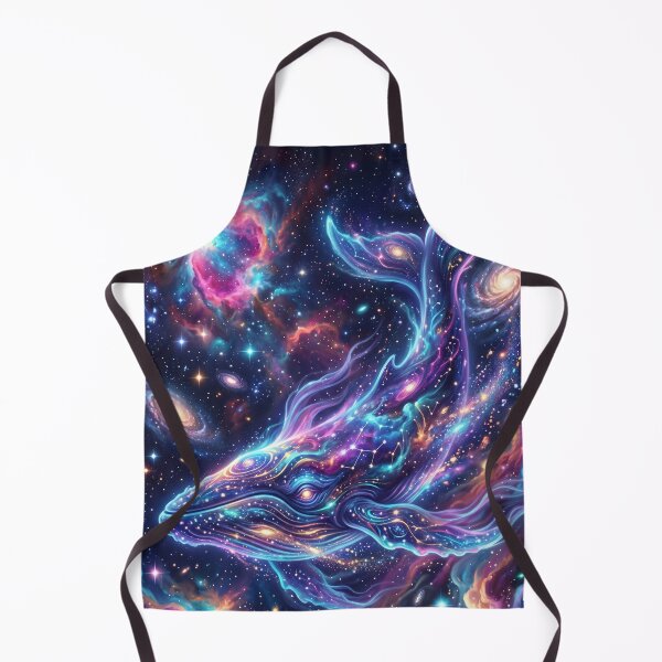 Item preview, Cosmic whale swimming through galaxies and nebulae designed and sold by Bandey one.