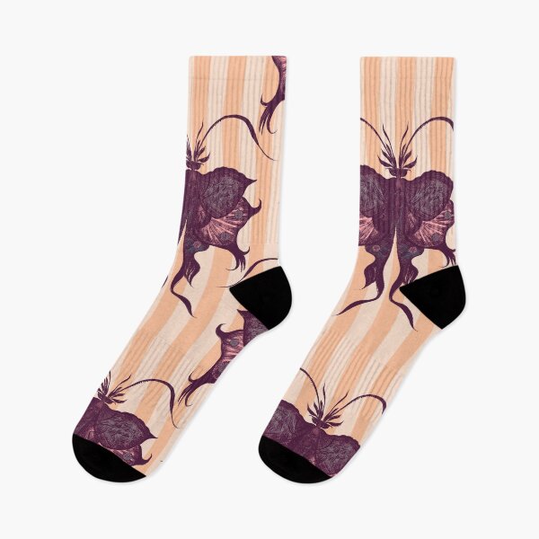 Item preview, Vintage Gothic Butterfly Stripe Pattern designed and sold by VirtuallyCreativ .