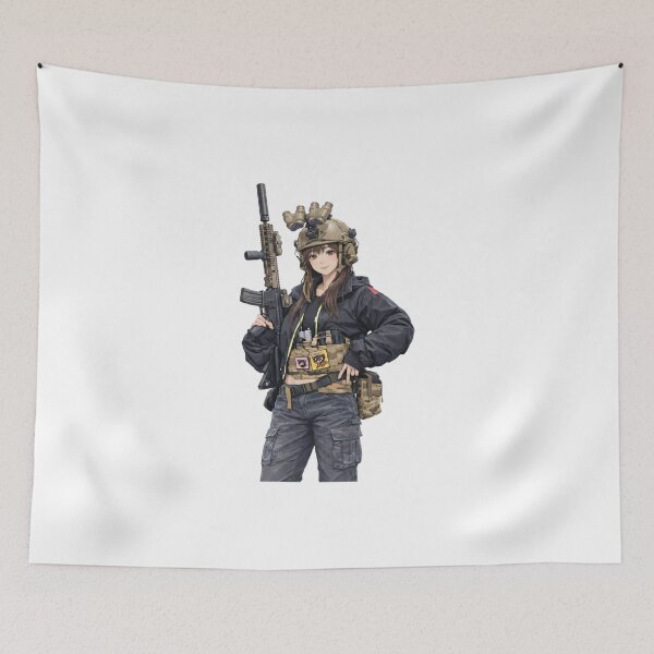 Item preview, Tactical NVG Girl - Night Operations Aesthetic designed and sold by RAWLIFEGRAPHIC.
