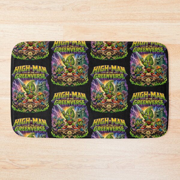Item preview, High-Man of the Greenverse – Cosmic Leaf Hero & Bud Warriors designed and sold by GreenKingShop.