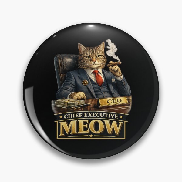 Item preview, Chief Executive Meow | Funny Cat CEO Design | Corporate Cat Lover Gift designed and sold by MrDev.
