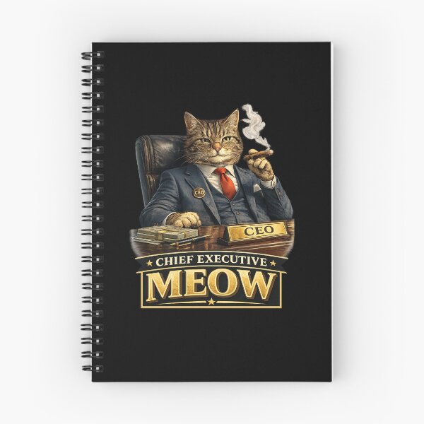 Item preview, Chief Executive Meow | Funny Cat CEO Design | Corporate Cat Lover Gift designed and sold by MrDev.