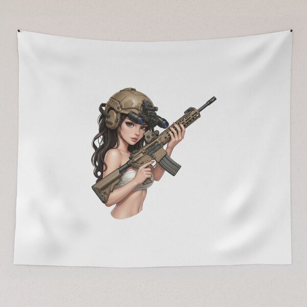 Item preview, Tactical NVG Girl - Night Operations Aesthetic designed and sold by RAWLIFEGRAPHIC.