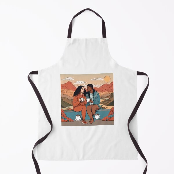 Item preview, Cozy Couple Love Illustration Design designed and sold by MMV2612.