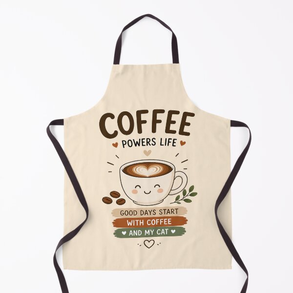 Item preview, Coffee Powers Life designed and sold by HeadRubble.