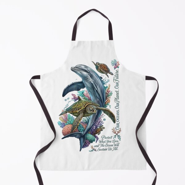 Item preview, Dolphin Sea Turtle Our Oceans Our Planet designed and sold by Sovereign Supply Co..