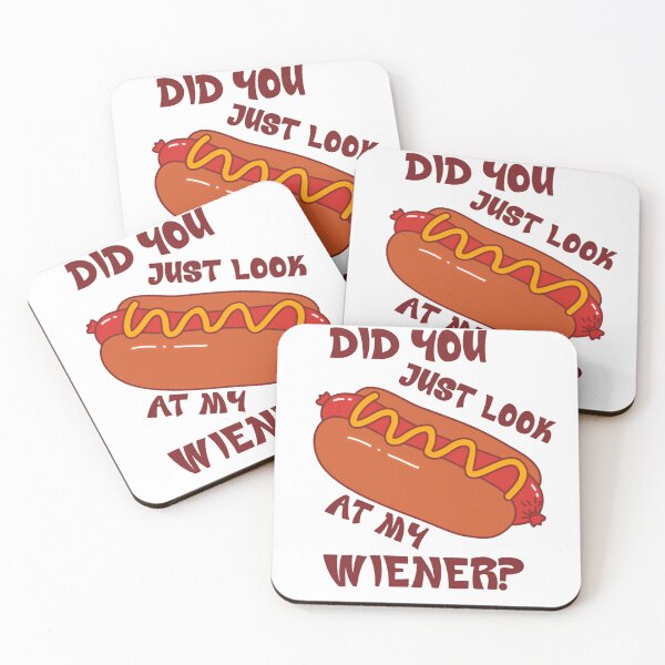 Item preview, Did You Just Look At My Wiener? Funny Hot Dog Foodie Humor Gift designed and sold by RetroMini2026.