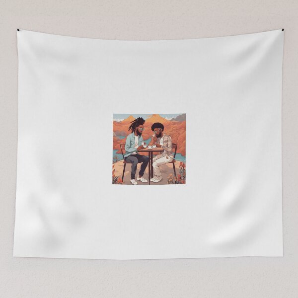 Item preview, Cute Couple Love Scene Illustration designed and sold by MMV2612.