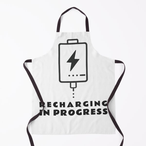 Item preview, Recharging In Progress – Introvert Shirt designed and sold by DesignTeamHub.