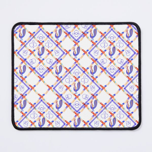 Item preview, Whimsical Pink Lattice Bird Pattern designed and sold by VirtuallyCreativ .