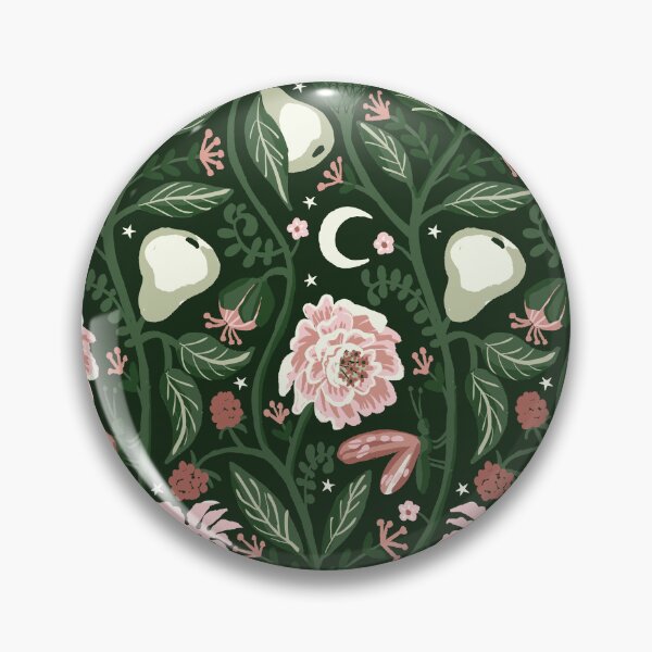 Item preview, Midnight Fruit Garden - Rose and Green designed and sold by kobyakov.