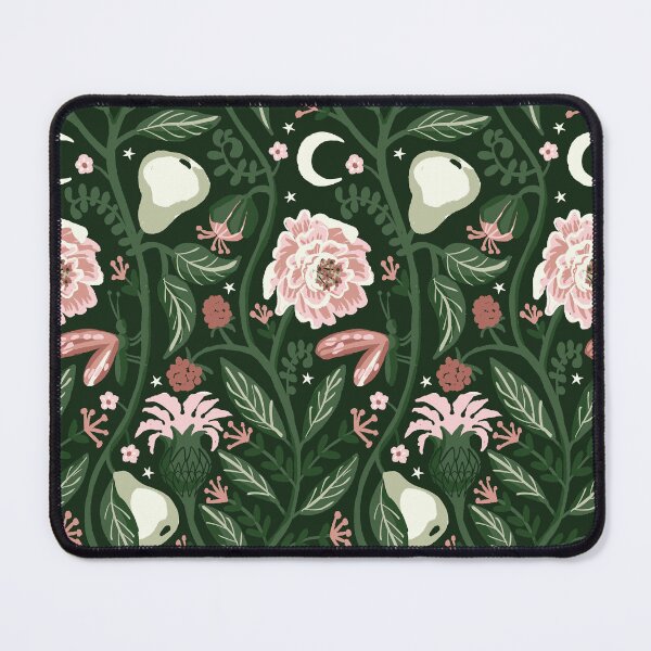 Item preview, Midnight Fruit Garden - Rose and Green designed and sold by kobyakov.