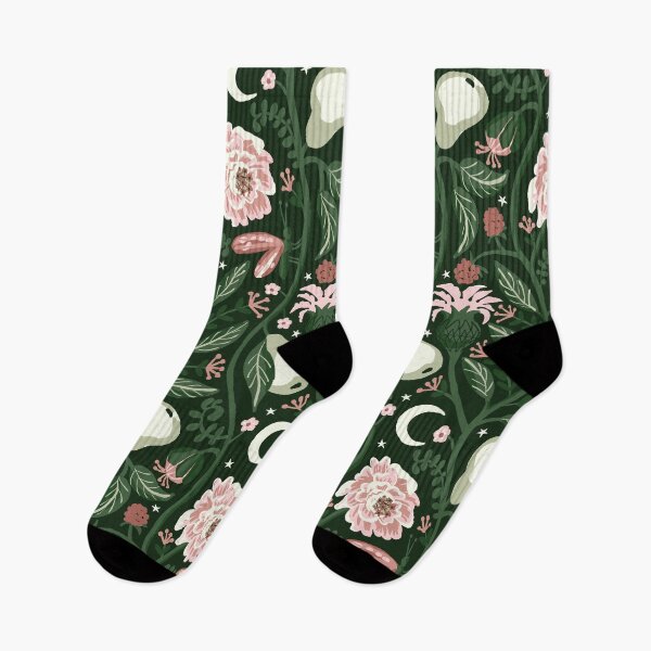Item preview, Midnight Fruit Garden - Rose and Green designed and sold by kobyakov.