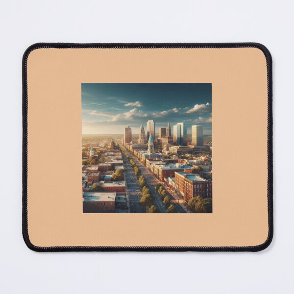 Item preview, Pennsville USA Downtown Skyline And Beautiful Four Direction Cityscape designed and sold by PaintMeWorld.
