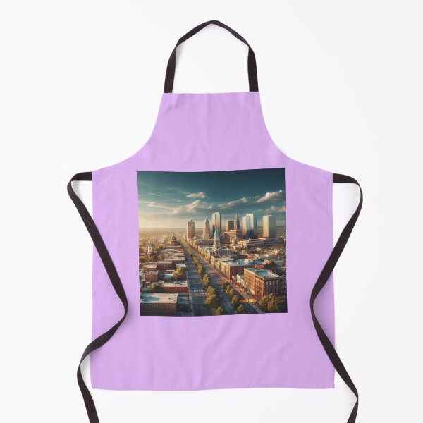 Item preview, Pennsville USA Downtown Skyline And Beautiful Four Direction Cityscape designed and sold by PaintMeWorld.