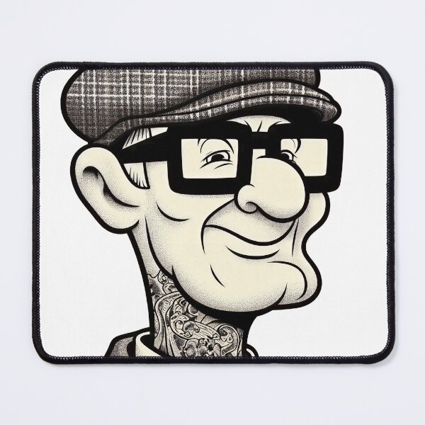 Item preview, The Tattooed Gent #1 designed and sold by DroneWorks Creative.