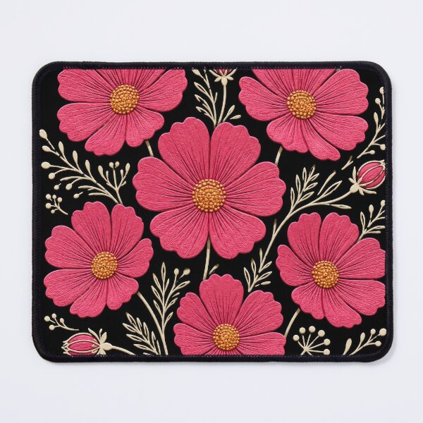 Item preview, Dark Pink Cosmos Flower Garden Delights designed and sold by scicilysimonee.