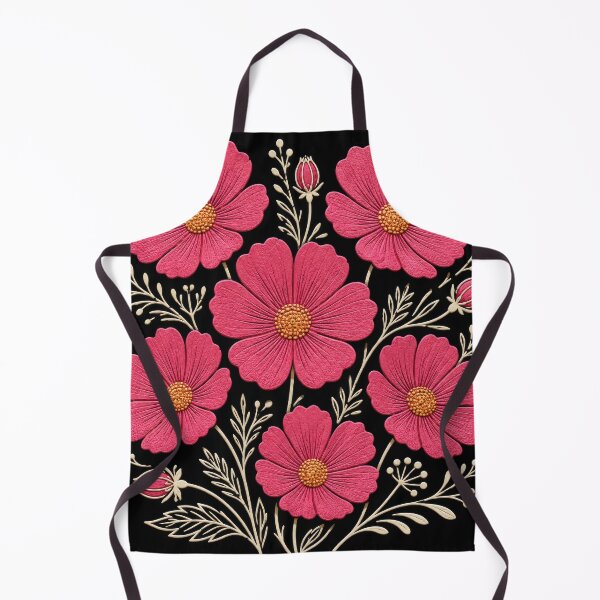 Item preview, Dark Pink Cosmos Flower Garden Delights designed and sold by scicilysimonee.