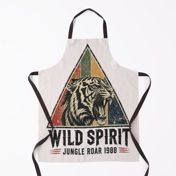 Item preview, Vintage Roaring Tiger Wild Spirit Streetwear Graphic designed and sold by ElkasDesign.